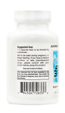 Nutrition Products Ashwagandha capsule bottle side view