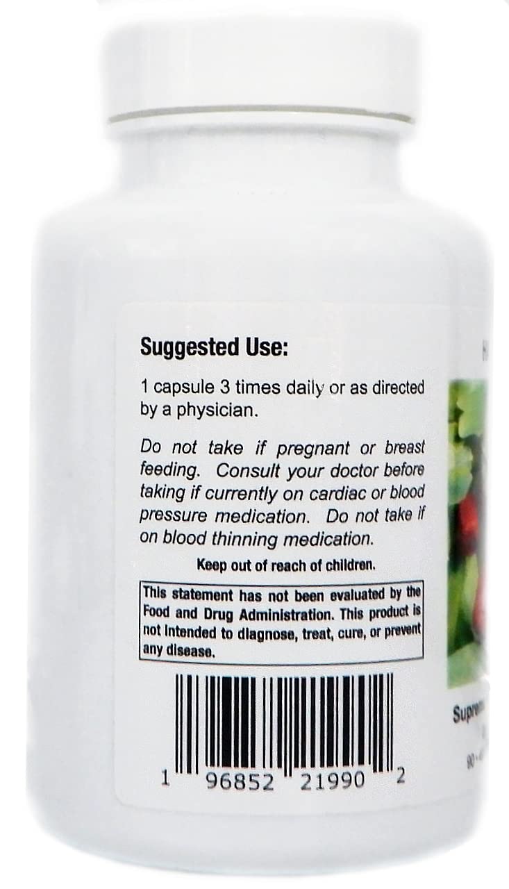 Nutrition Products Hawthorn Berry 82g packaging