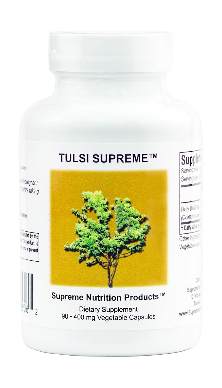 Nutrition Products Holy Basil Capsules 68g front view
