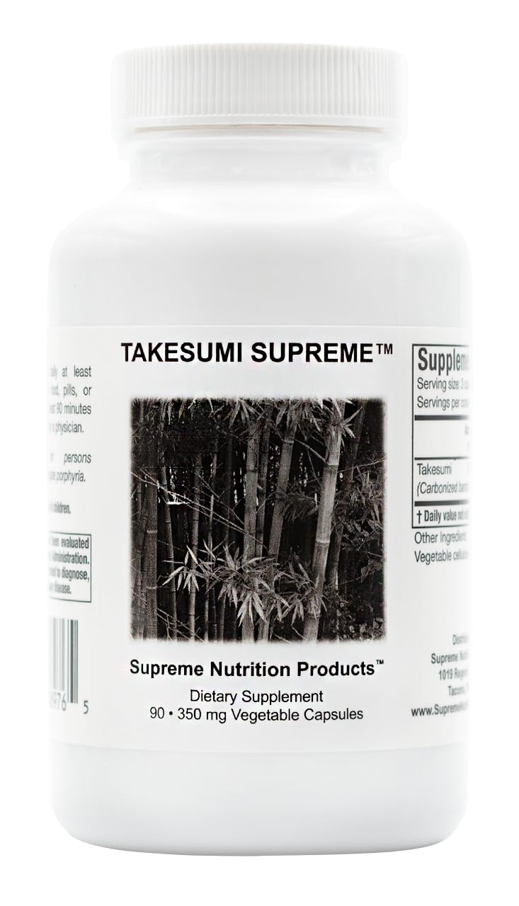 Nutrition Products Takesumi Charcoal Capsules front view