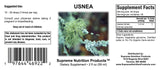 Nutrition Products Usnea Tincture 142g label close-up