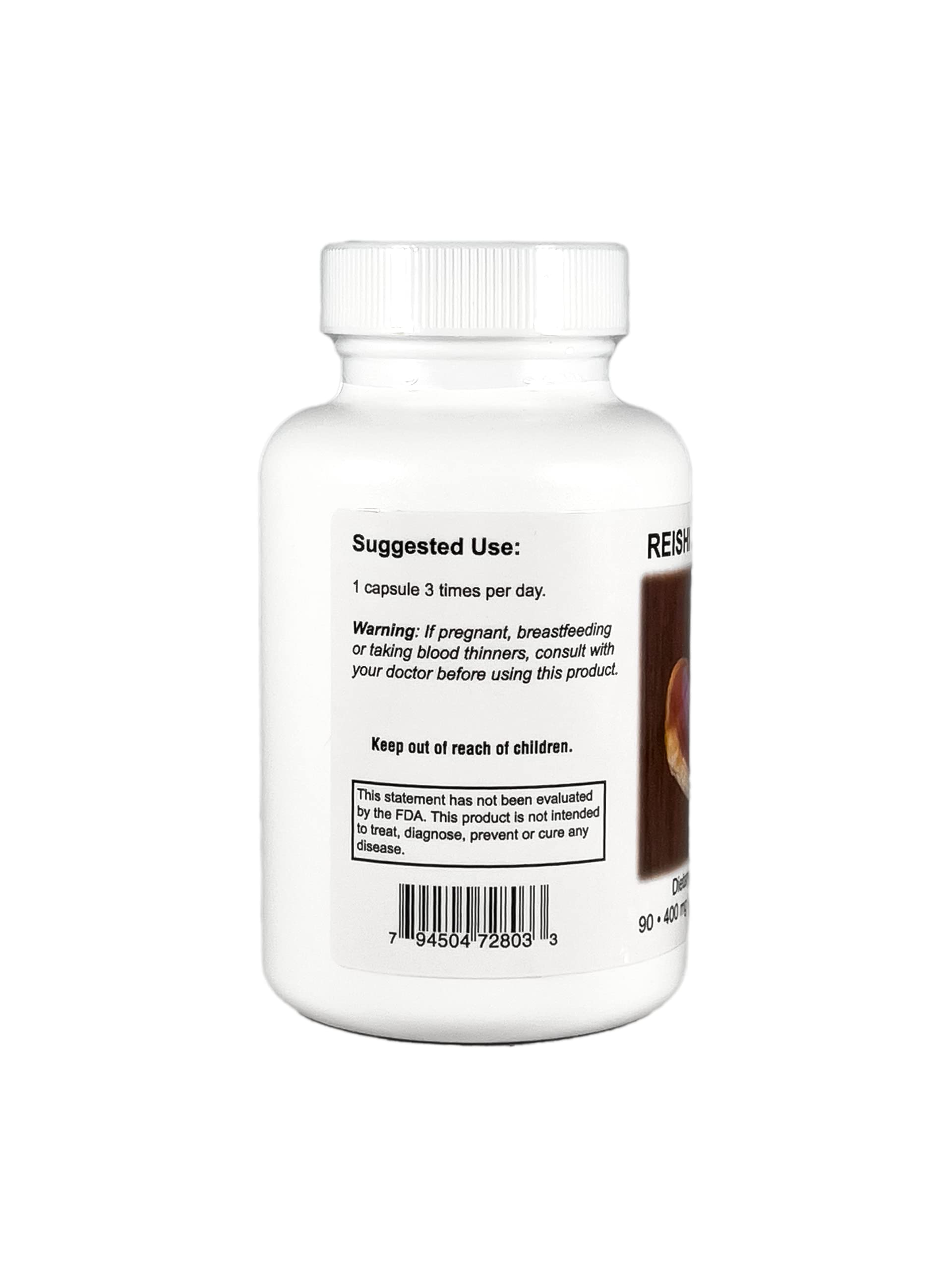 Nutrition Reishi Mushroom Capsules close-up of capsules