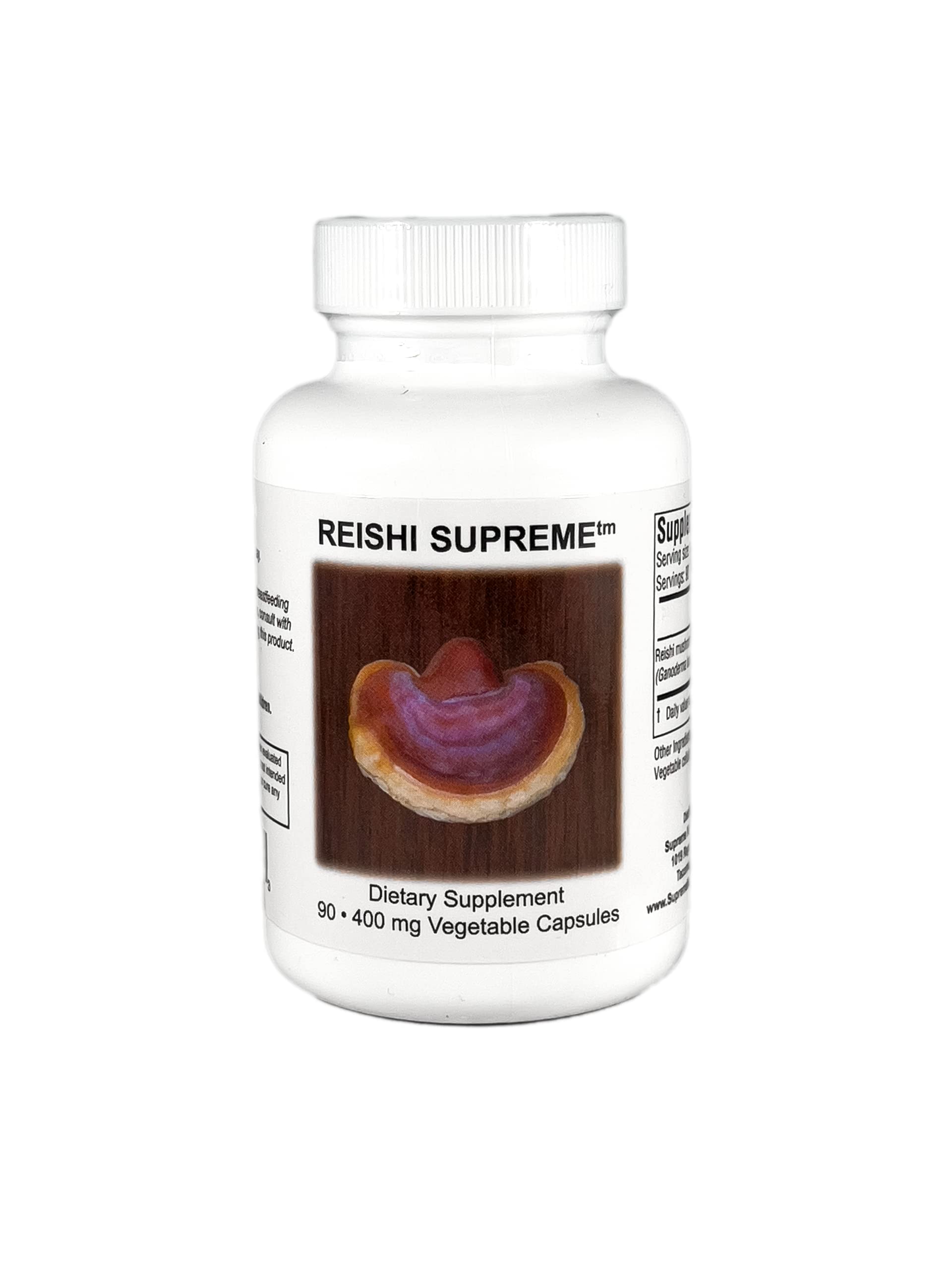Nutrition Reishi Mushroom Capsules front view with packaging