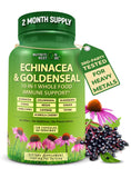 Nutrition Restore Echinacea Complex Capsules 450mg front view