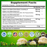 Nutrition Restore Lion's Mane Mushroom Capsules 850mg lifestyle scene