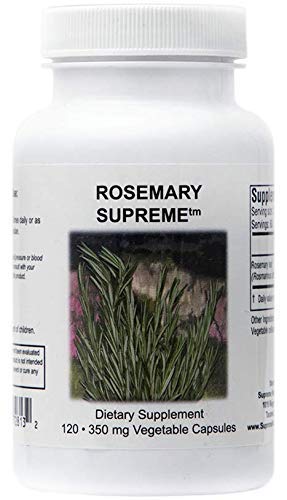 Nutrition Rosemary Leaf Capsules front view with packaging