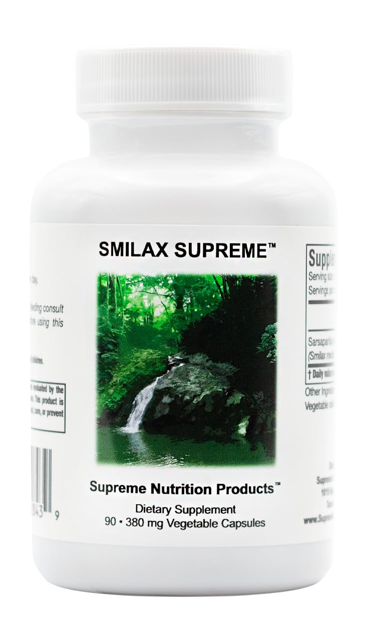 Nutrition Sarsaparilla Capsules front view with packaging