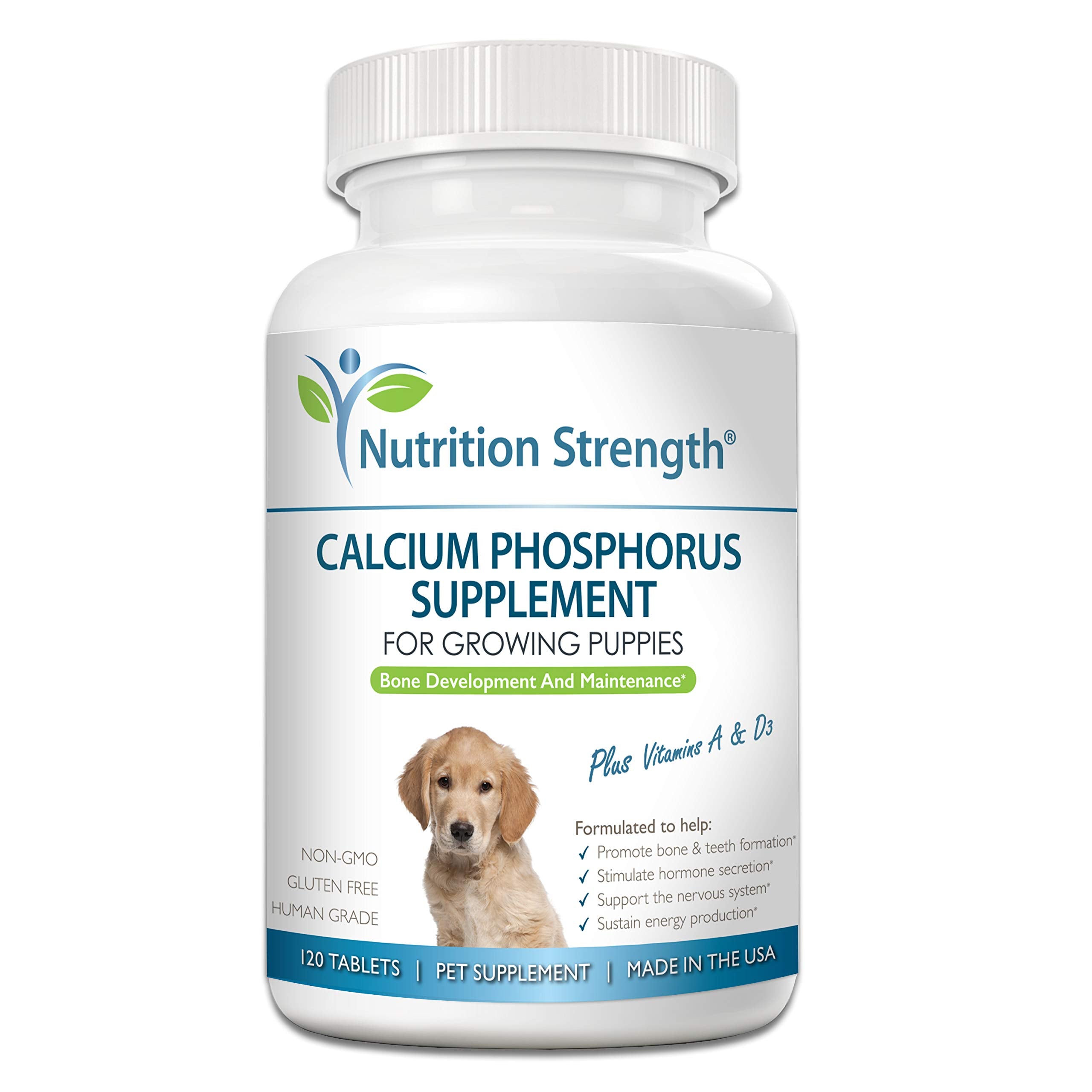 Nutrition Strength Calcium & Phosphorus Chewables front view