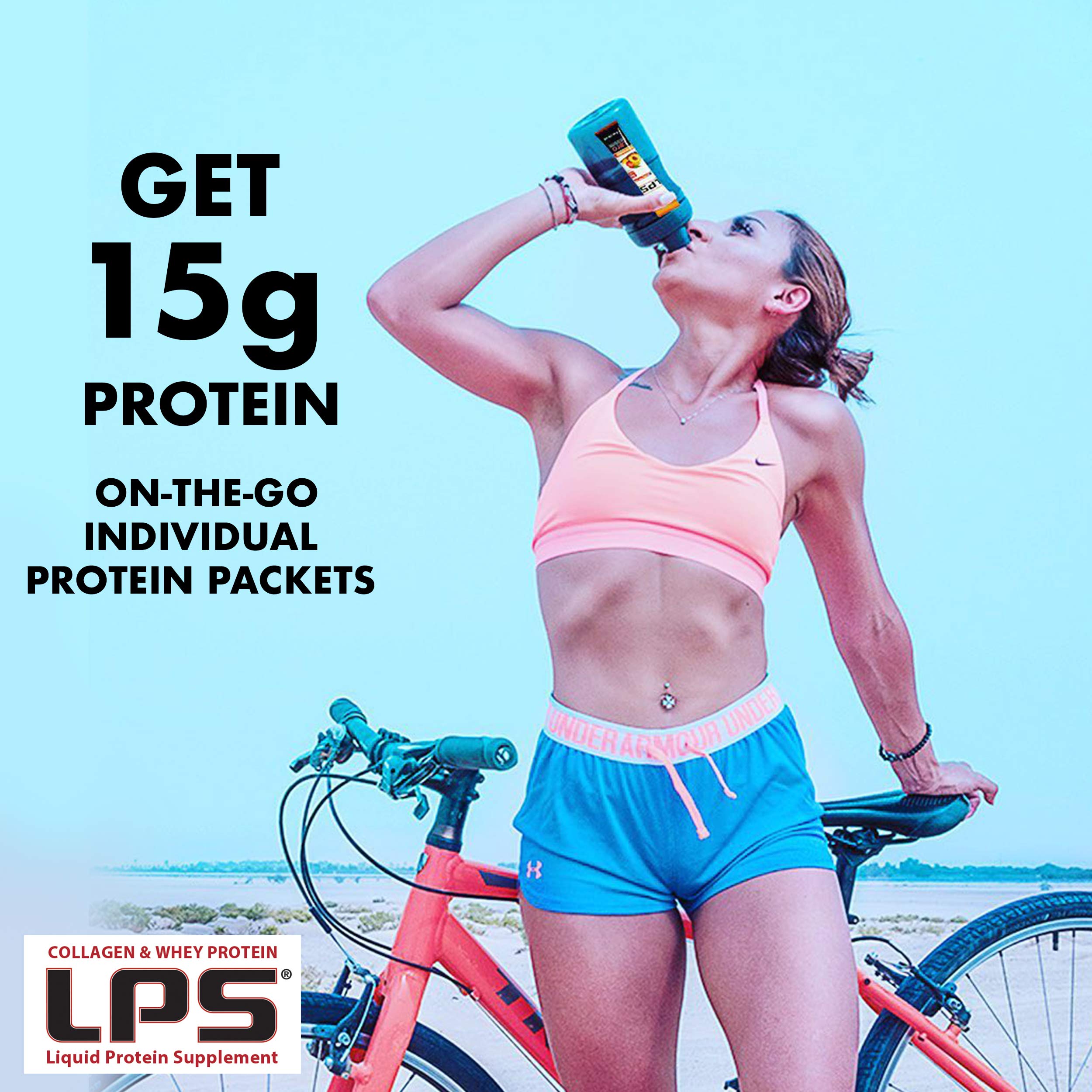 Nutritional Designs Collagen & Whey Protein Supplement grape flavour liquid