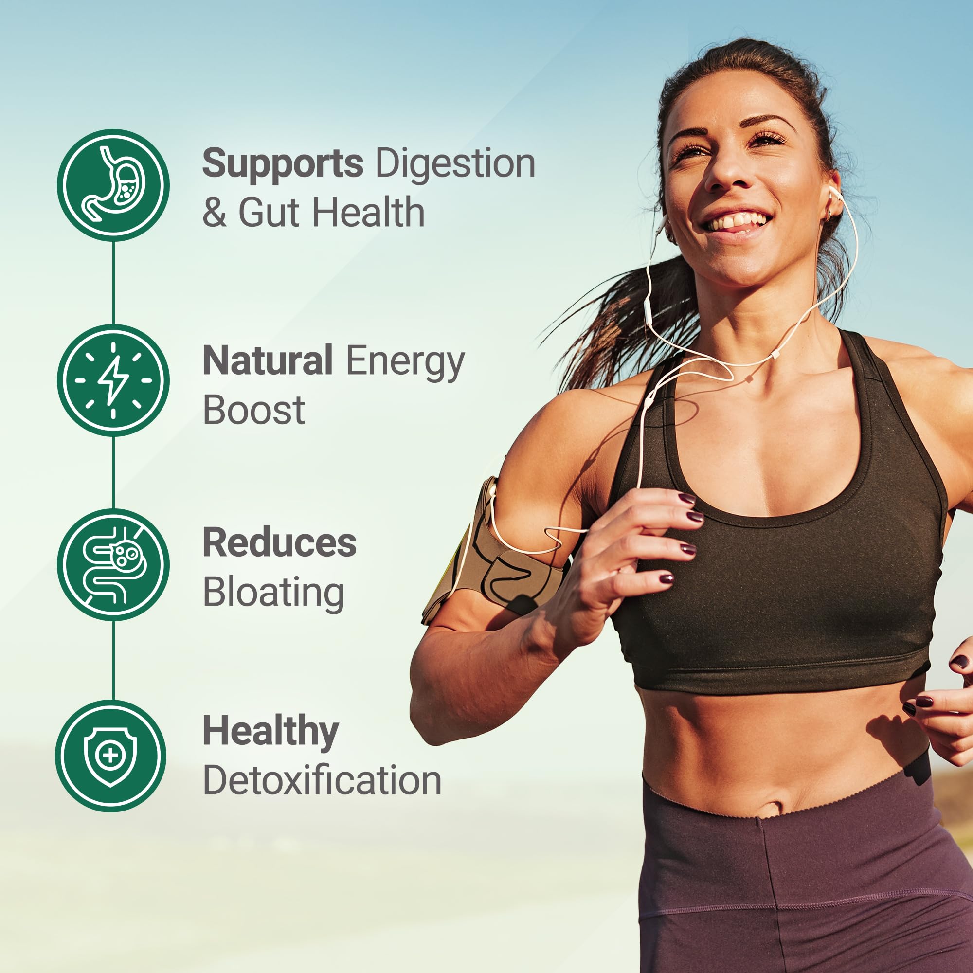 Nutritional information of Nested Naturals Super Greens Powder