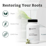 Nutritional Roots Multivitamin+ side view of packaging