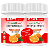 NutritiPure Iron Supplement fast-dissolving tablets front view