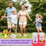 NutritiPure Iron Supplement Tablets with a glass of water