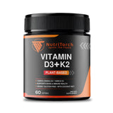 NutriTorch Vitamin D3 & K2 Softgels front view packaging