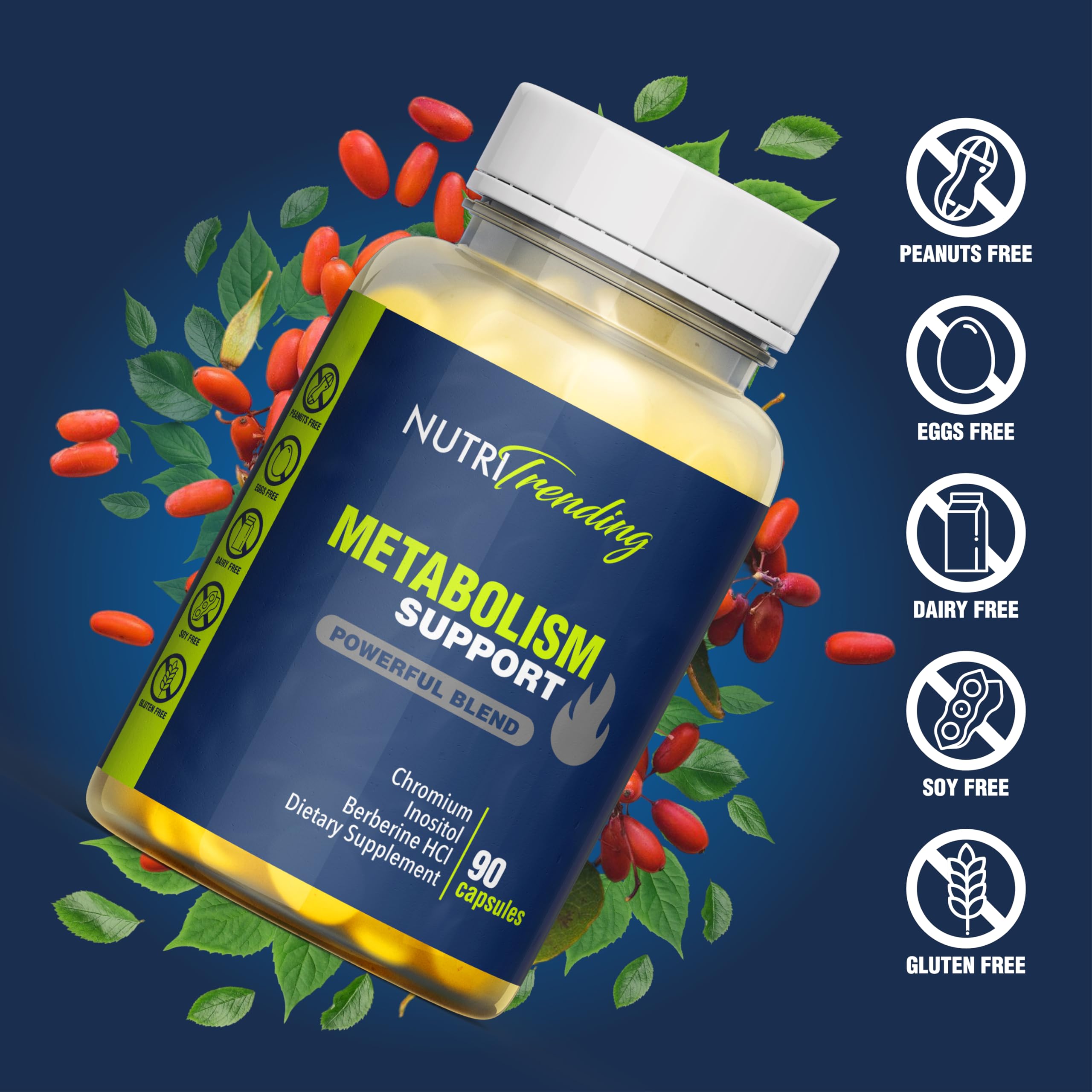 NUTRITRENDING Blended Vitamin Supplement ingredients list