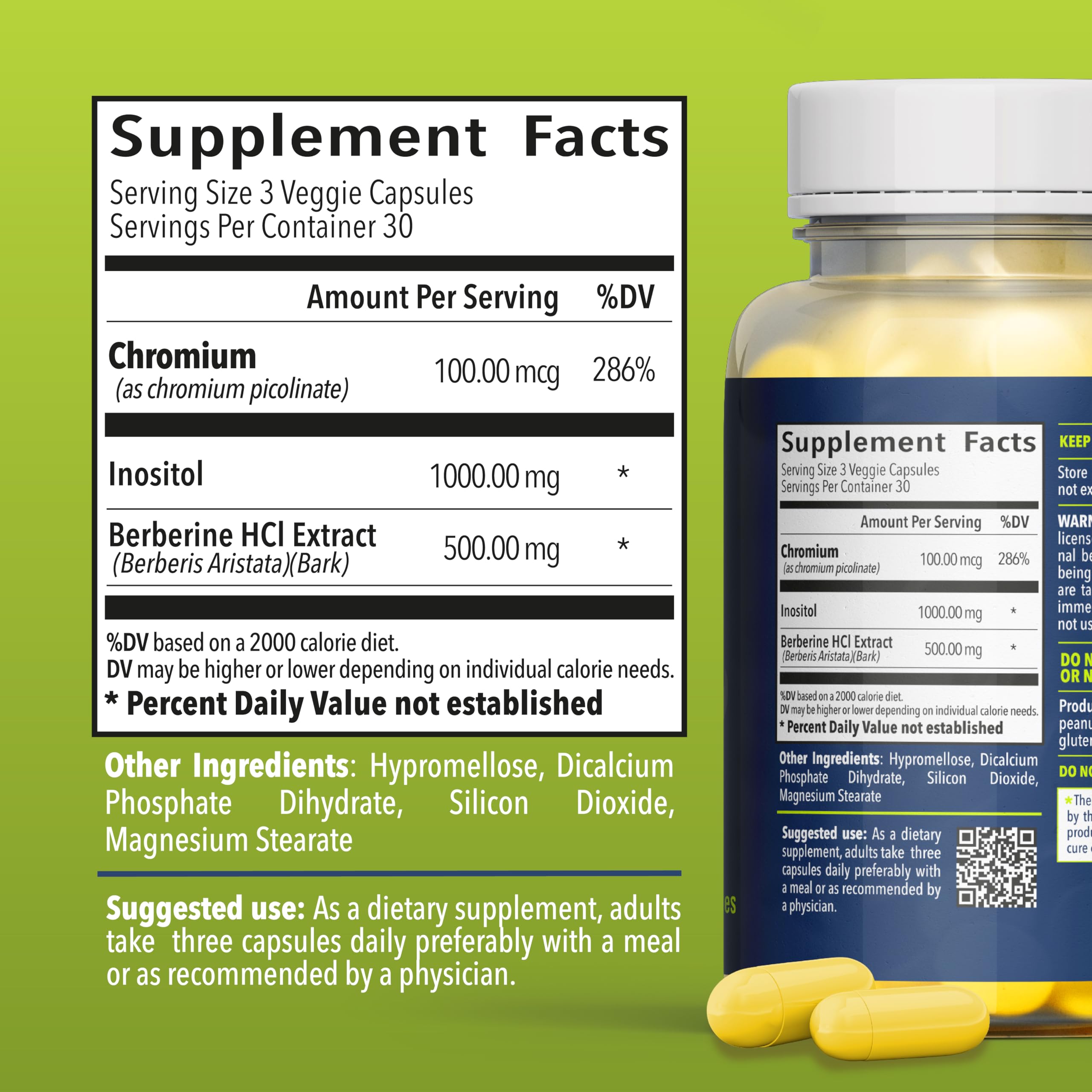 NUTRITRENDING Blended Vitamin Supplement packaging side view