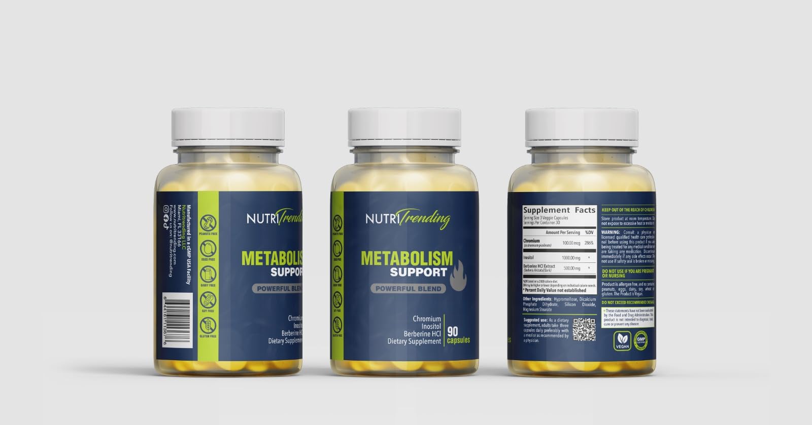 NUTRITRENDING Blended Vitamin Supplement with measuring spoon