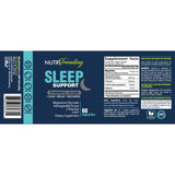 NUTRITRENDING Sleep Capsules showing dosage instructions