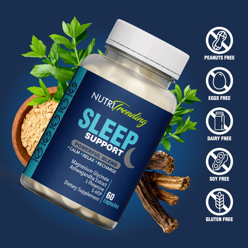 NUTRITRENDING Sleep Capsules with ingredients list
