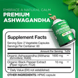 Nutrivein Ashwagandha bottle with label
