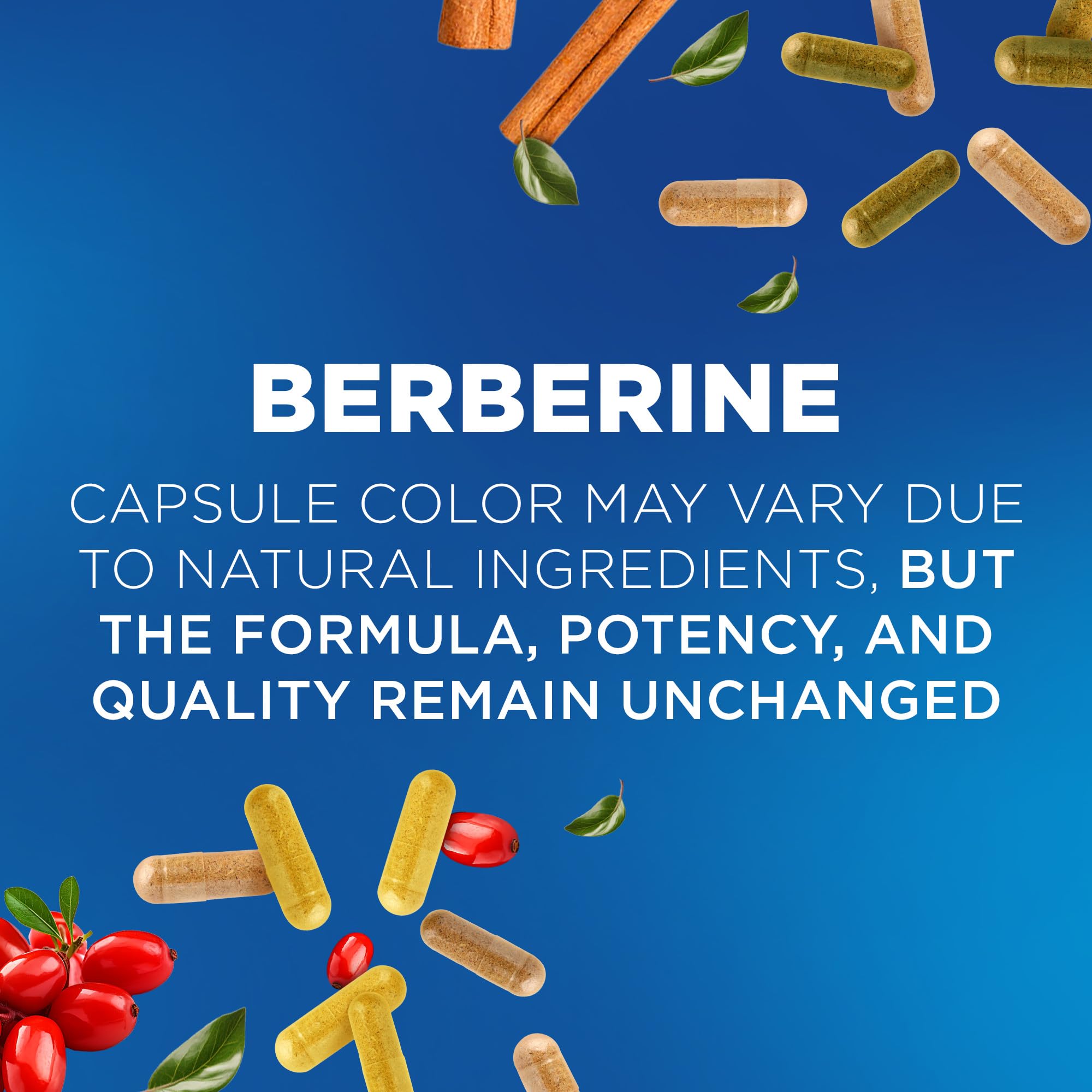 Nutrivein Berberine + Ceylon Cinnamon capsules with packaging