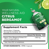 Nutrivein Citrus Bergamot Supplement 1000mg side view