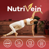 Nutrivein Korean Red Ginseng Capsules on wooden table