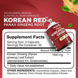 Nutrivein Korean Red Ginseng Capsules side view