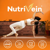 Nutrivein Liposomal Vitamin C 1000mg supplement bottle with capsules