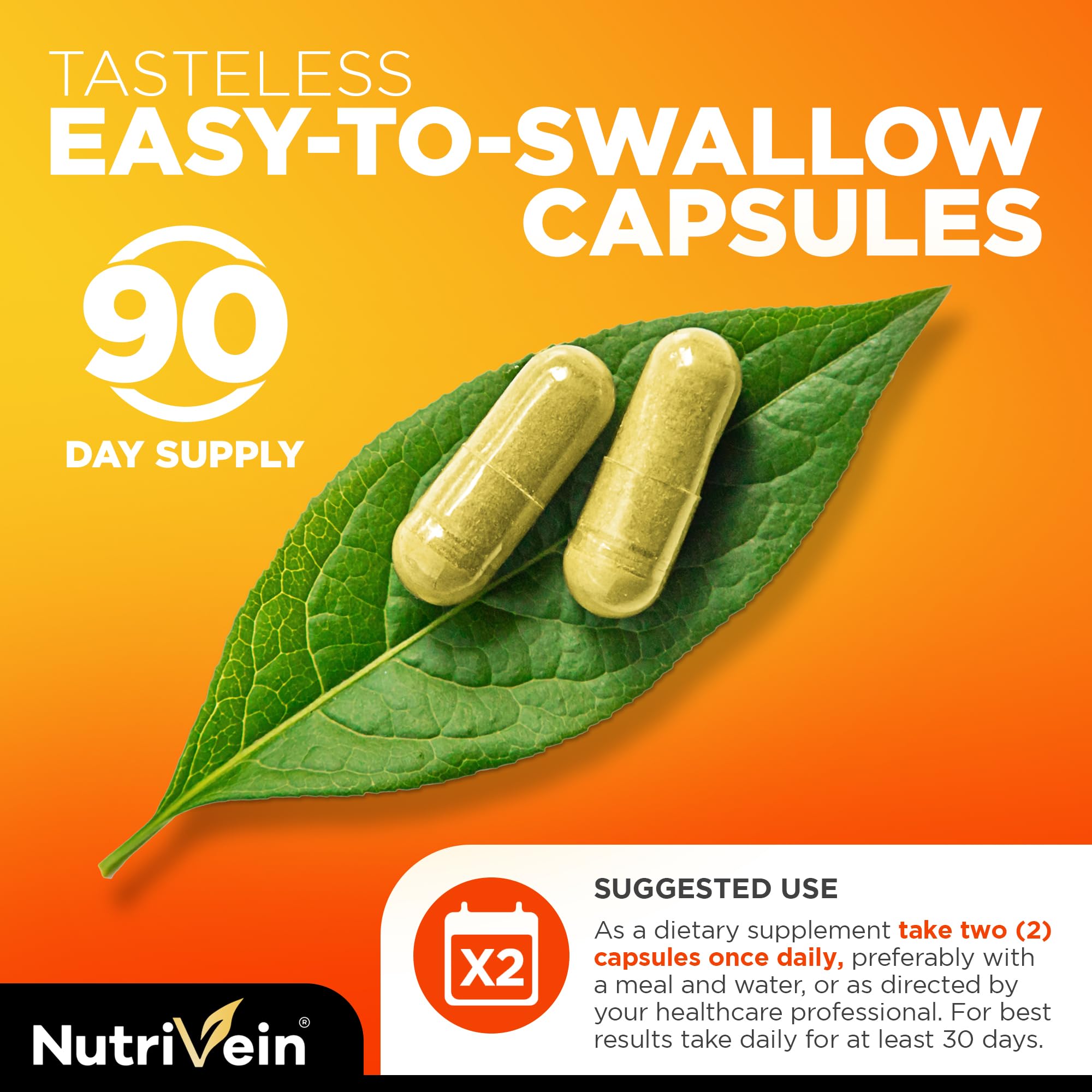 Nutrivein Liposomal Vitamin C 1000mg supplement capsule close-up