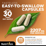 Nutrivein Magnesium L-Threonate 120 Capsules opened bottle