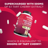 Nutrivein Tart Cherry Extract Capsules bottle with label