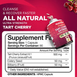 Nutrivein Tart Cherry Extract Capsules side view
