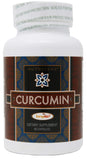 Nutrivene Curcumin Supplement 60 Capsules front view