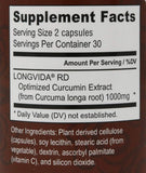 Nutrivene Curcumin Supplement bottle with label