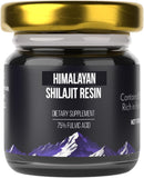 NUTRIVIUM Shilajit Resin 50g front view in sealed glass jar
