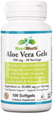 NutriWorth Organic Aloe Vera Capsules 200:1 front view