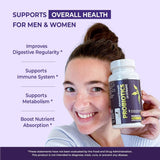 NutriZing Probiotic Capsules showing the label details