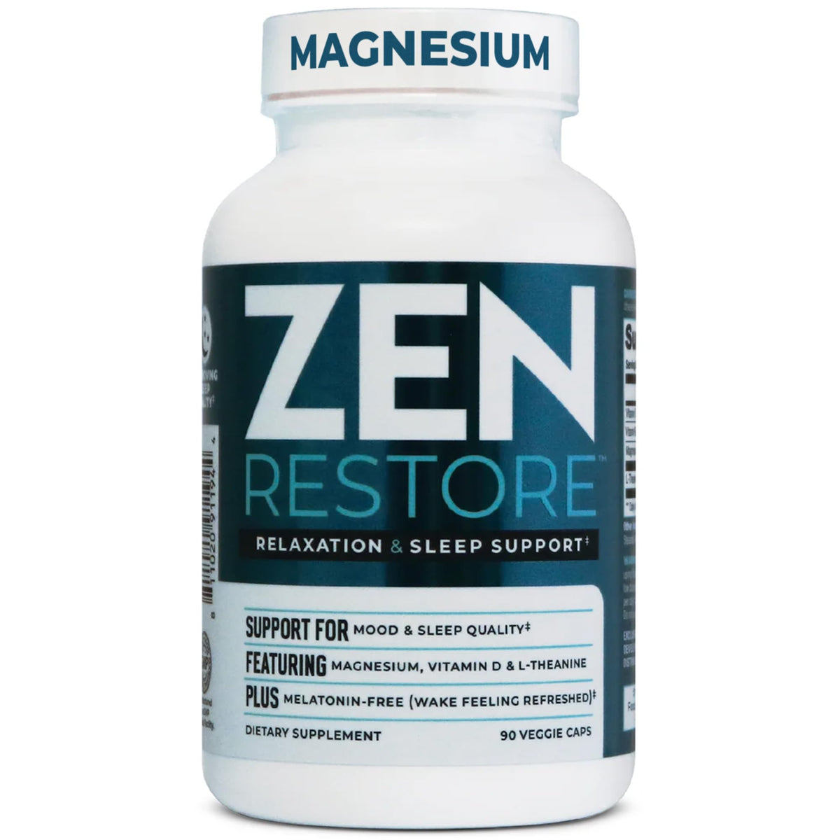 Nutrology Magnesium Malate 400mg capsules front view
