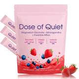 NUTSE Quiet of Dose Drink box front view with 15 sachets