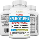 Nuturna Alpha Lipoic Acid Supplement 600mg front view