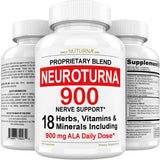 Nuturna Alpha Lipoic Acid Supplement bottle front view