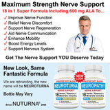 Nuturna Alpha Lipoic Acid supplement side view