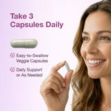 NUU3 Liver Health 365 supplement bottle side view