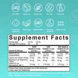 Nuvamin Essential Calcium & Magnesium liquid supplement packaging with mango-orange design
