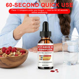 Nuvel B-Complex Vitamin Supplement 132g ingredients list