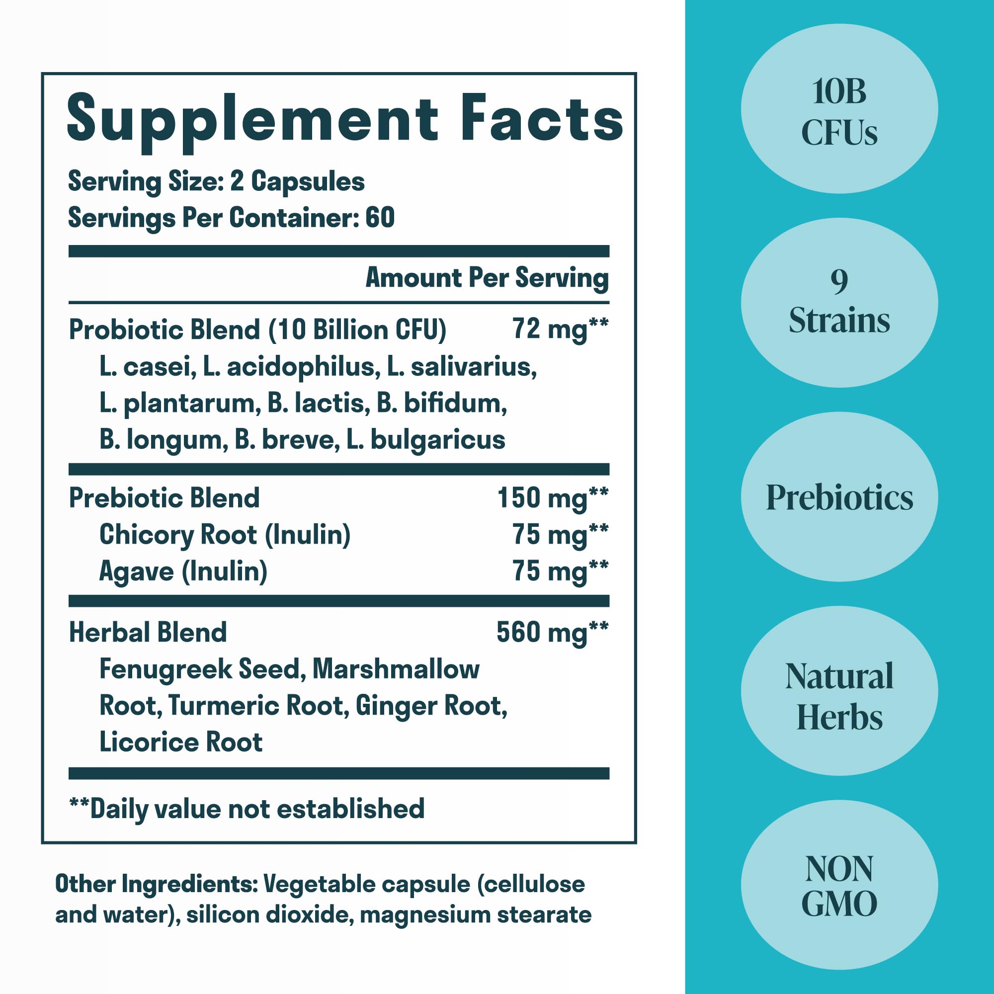 Nuven Naturals a daily routine 3-in-1 daily Supplement side view