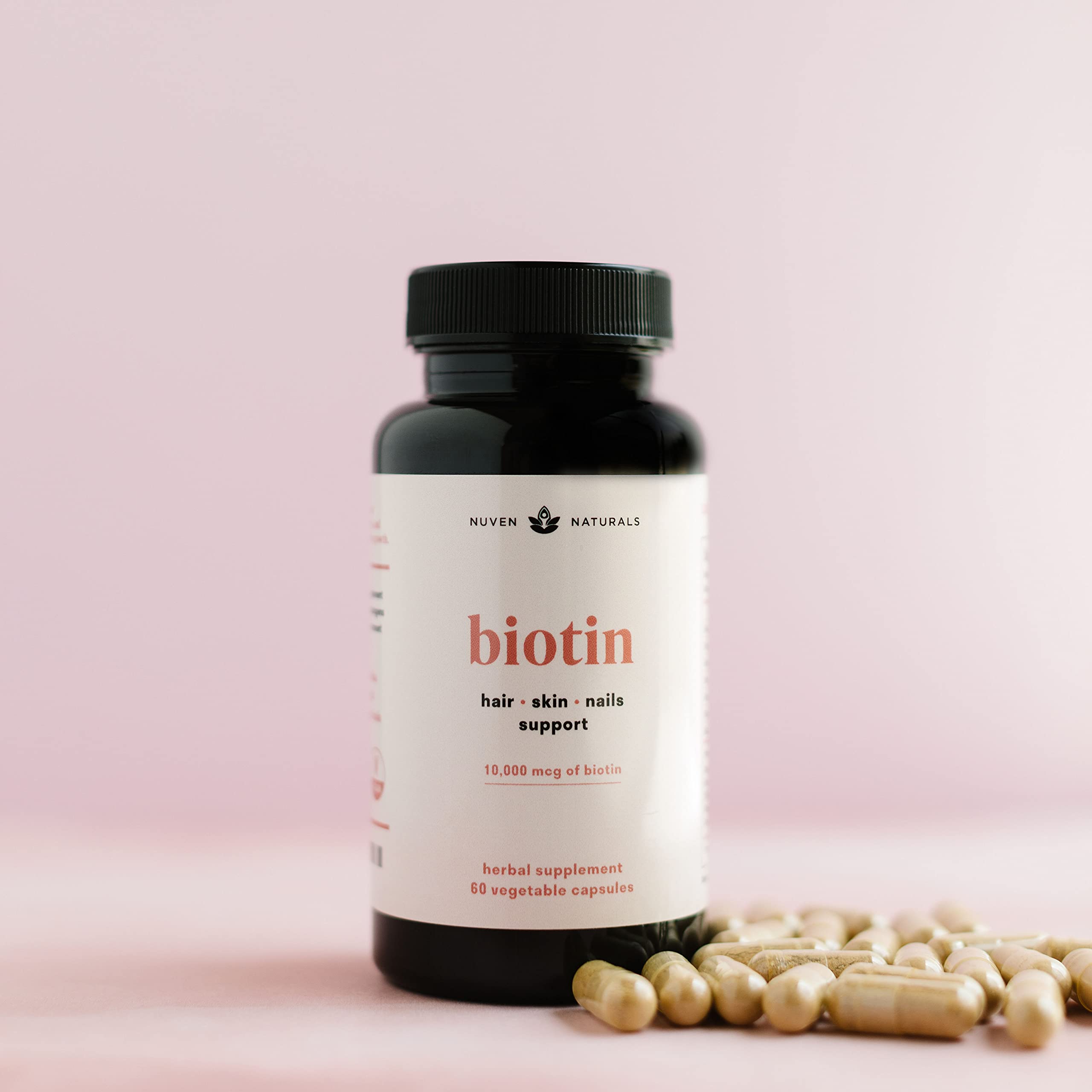 Nuven Naturals Biotin 10000mcg supplement ingredients list