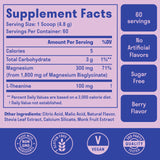 Nuven Naturals Magnesium Glycinate Drink Mix 288g packaging