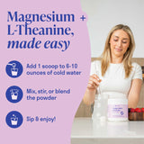 Nuven Naturals Magnesium Glycinate Drink Mix ingredients list